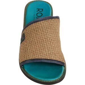 New ROAN BY BED STU Hara Slide Sandals Leather /Jute 257 2S7